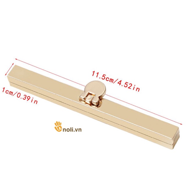Khóa nẹp miệng túi 11.5cm