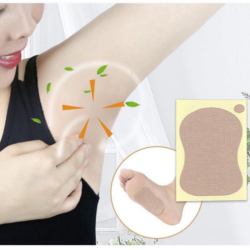 Set 10 miếng dán thấm hút mồ hôi dưới cánh tay tiện dụng