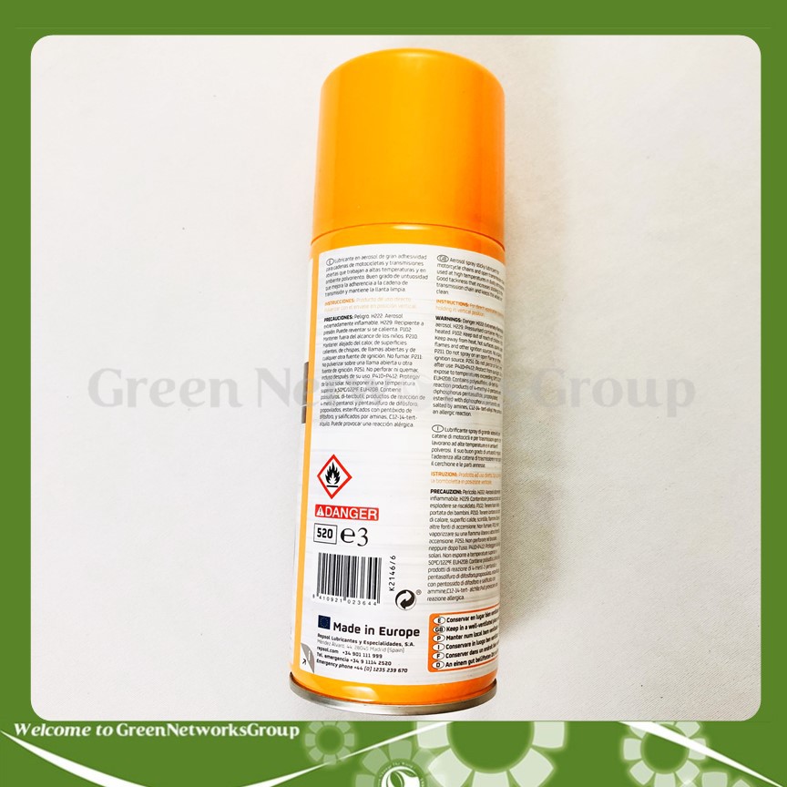 Chai xịt dưỡng sên Repsol 400ml Greennetworks