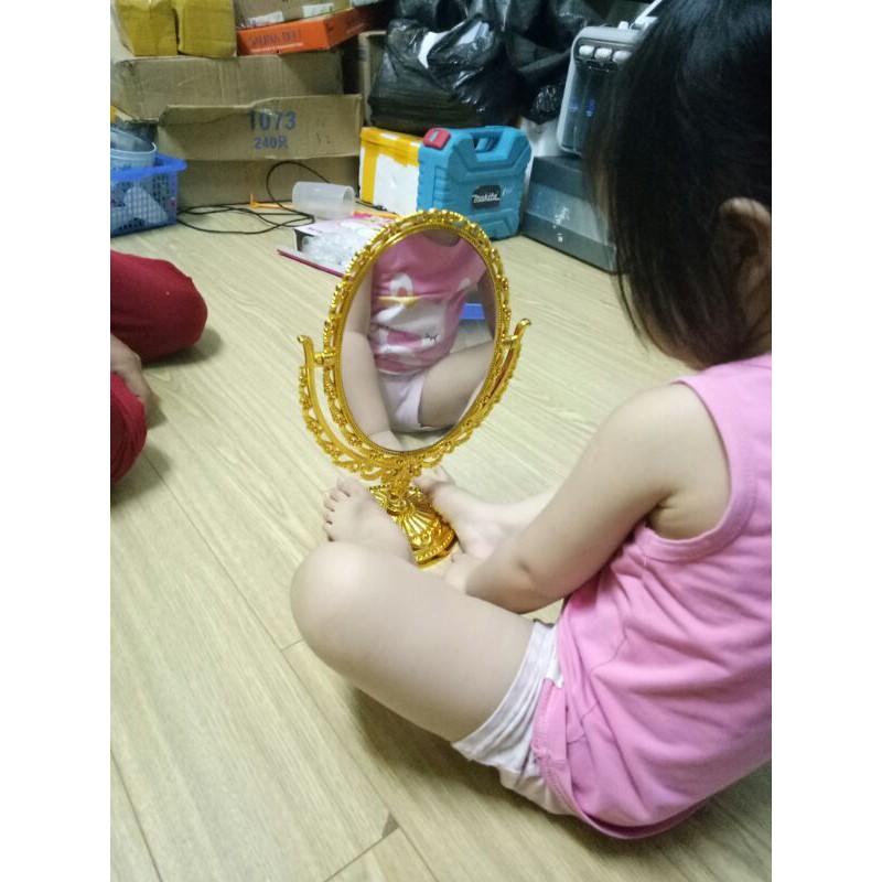 GƯƠNG SOI CÔNG CHÚA 360 ĐỘ SỬ DỤNG 2 MẶT