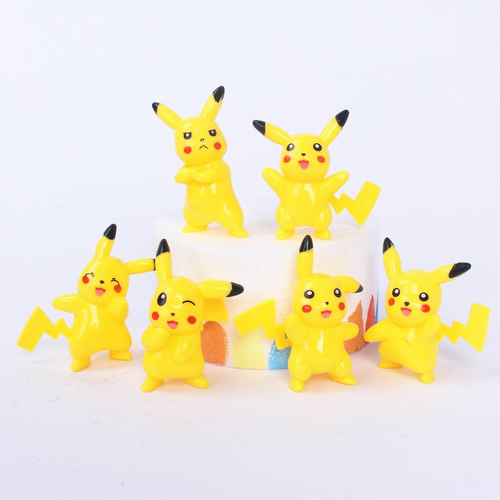 Pikachu trang trí - Phụ kiện trang trí bánh kem