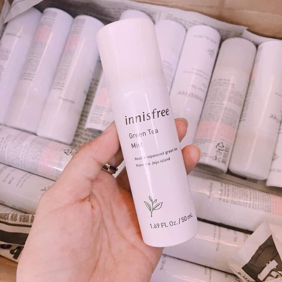 Xịt khoáng INNISFREE GREEN TEA MIST 50ml | BigBuy360 - bigbuy360.vn