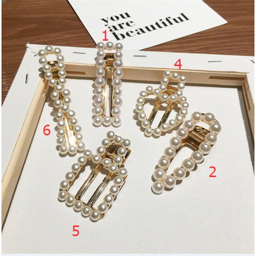 Kẹp tóc nữ đính ngọc thời trang