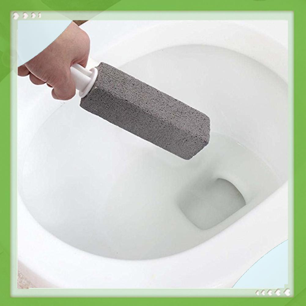 AIGONI 2pcs Water Toilet Bowl Natural Pumice Stone Cleaner Brush Wand Cleaning Rod