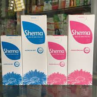 Shema lá đôi dung dịch vệ sinh phụ nữ 100 ml xanh