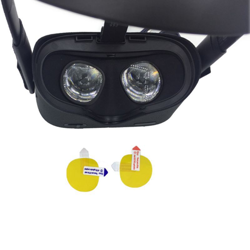 Bộ 4 tấm phim bảo vệ ống kính VR chống trầy xước cho Oculus Ques/Rift S VR