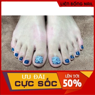 Hoa bột nail - Hoa chân 18k một cặp