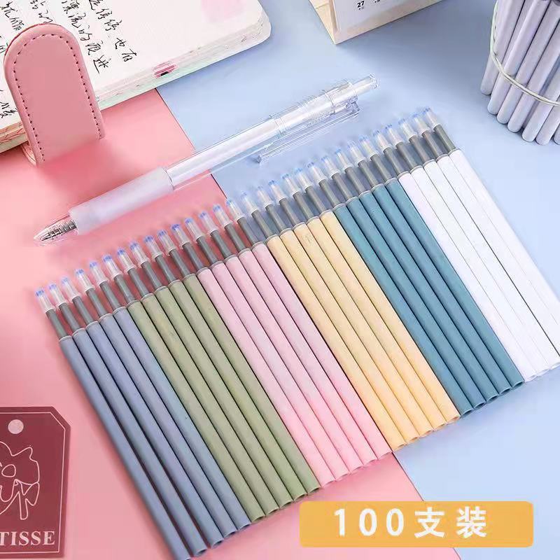 Ngòi Thay Pastel Ruột bút gel ghi chú học sinh mực đen 0.5mm - Văn phòng phẩm hakuart