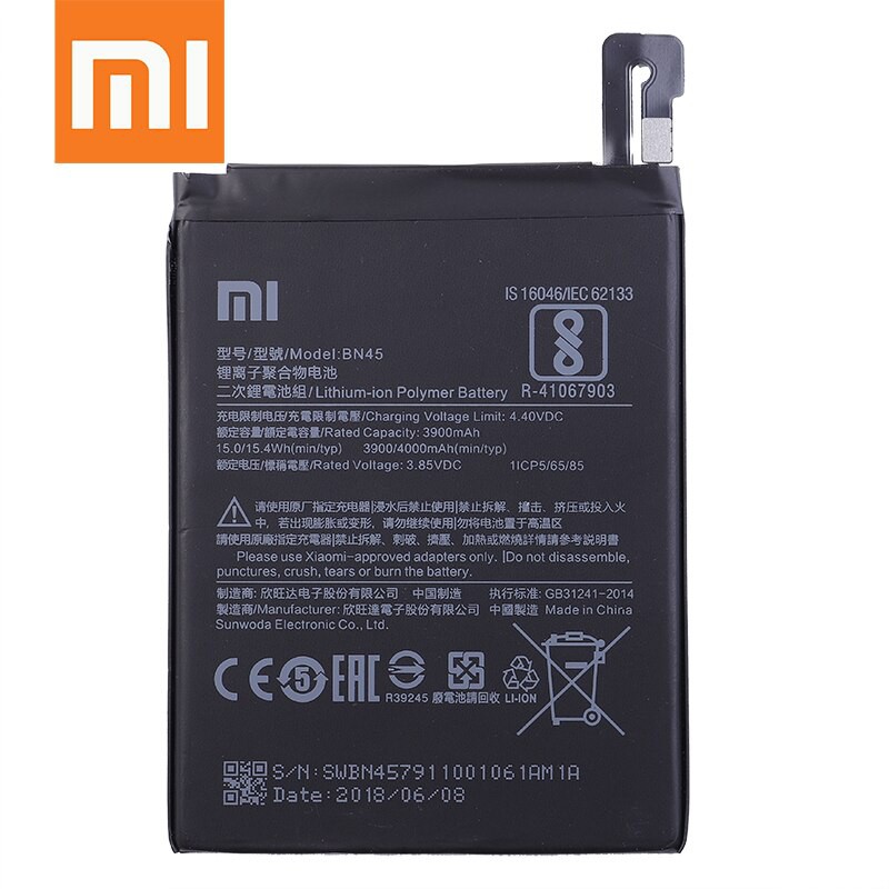 Pin Sạc Thay Thế Cho Xiaomi Redmi Note 5 Pro - BN45 , Pin Xiaomi Redmi Note 5 Pro