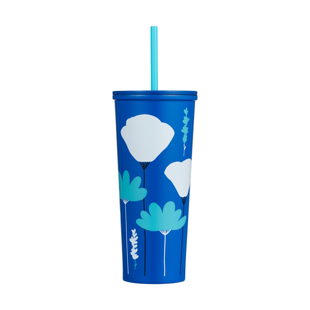 Bình Starbucks Cold Cup 20Oz (591ml) Rising Summer Florals