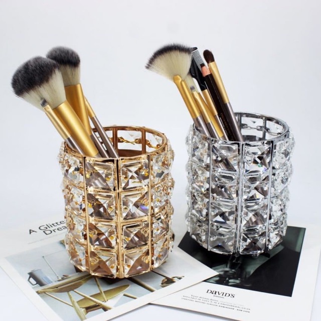 cốc đựng cọ phủi bui, cọ trang điểm