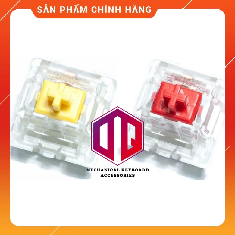 Jwick Switch Pro - Jwick Yellow Pro và Jwick Red Pro - Công Tắc Thay Thế Cho Bàn Phím Cơ