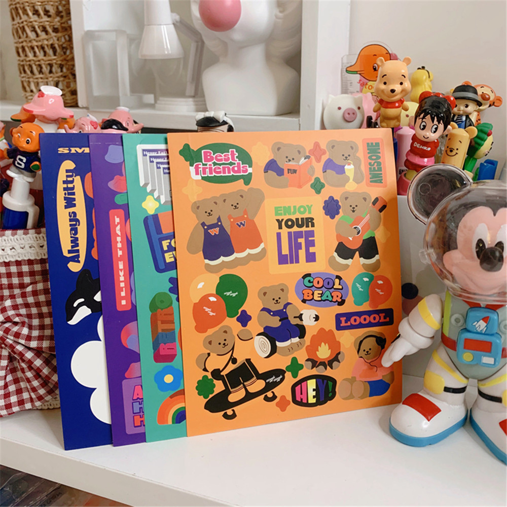 Miếng dán trang trí điện thoại/máy tính kiểu Hàn Quốc