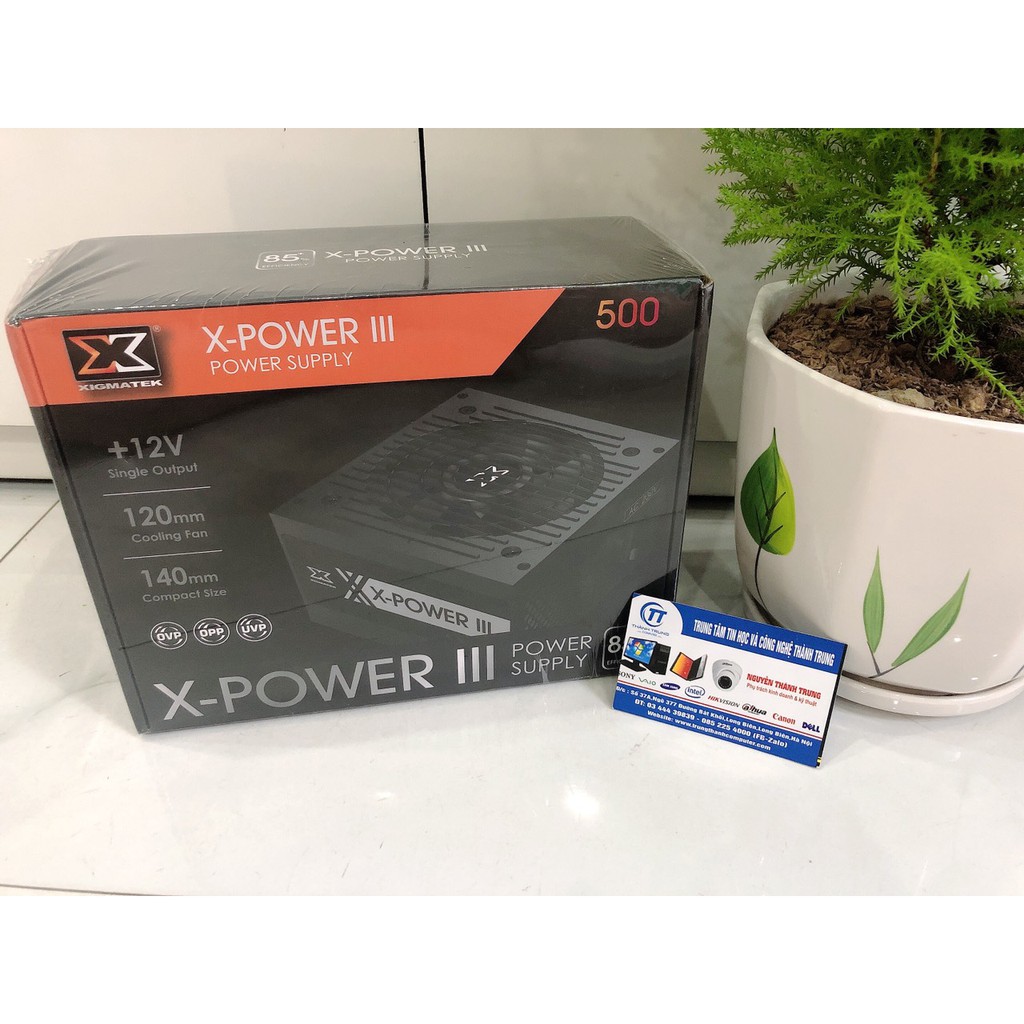 Nguồn máy tính XIGMATEK X-POWER III X-350 (EN45952) 250W - Phiên bản 2020 - Sản phẩm lý tưởng cho hệ thống GAME-NET