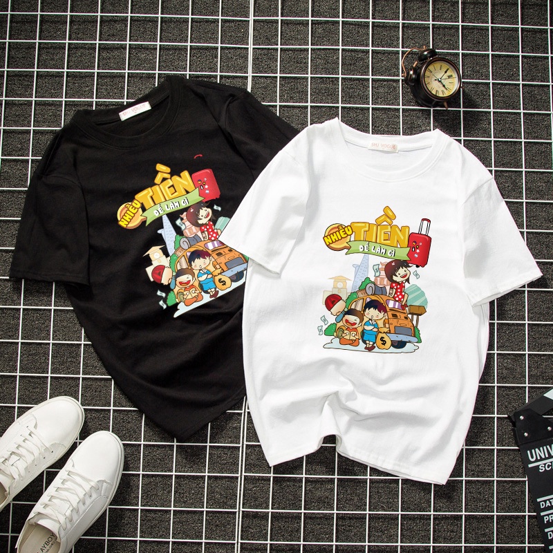 Áo thun Unisex tay ngắn in 3d |BST - 12|  - Có Tay lỡ form rộng oversize streetwear | BigBuy360 - bigbuy360.vn