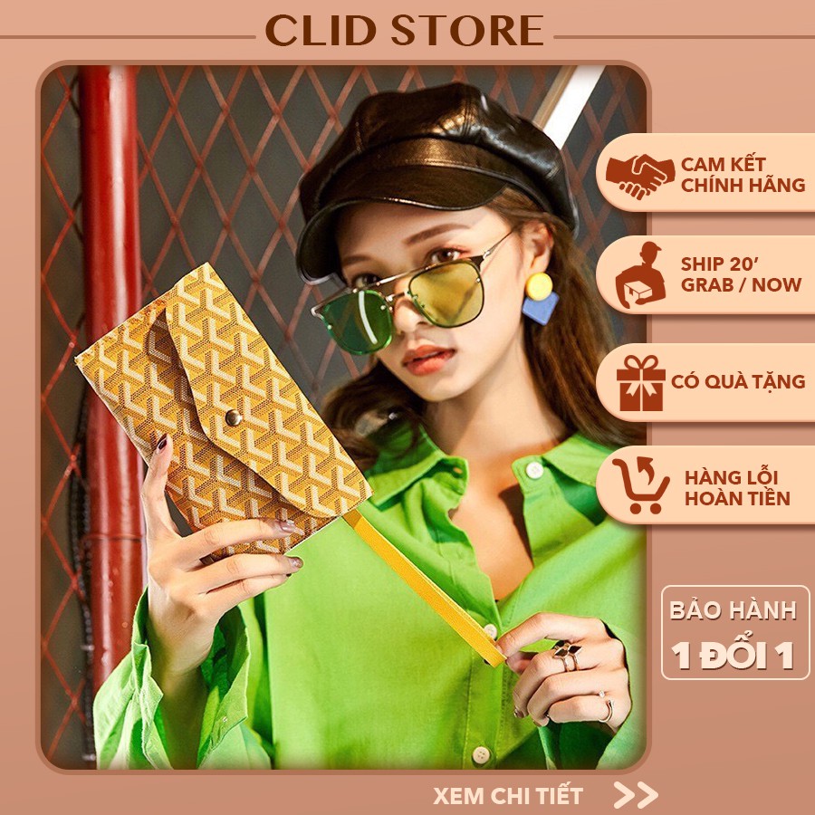 Ví nữ 🌸FREESHIP🌸 Ví dài nữ cầm tay khoá bấm kiểu dáng điệu đà