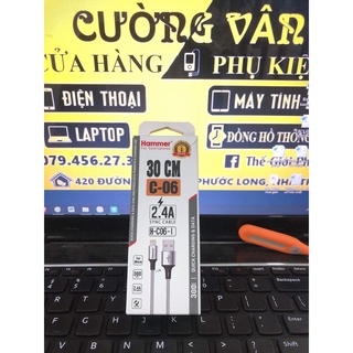 CÁP SẠC NHANH HAMMER 30CM - C06