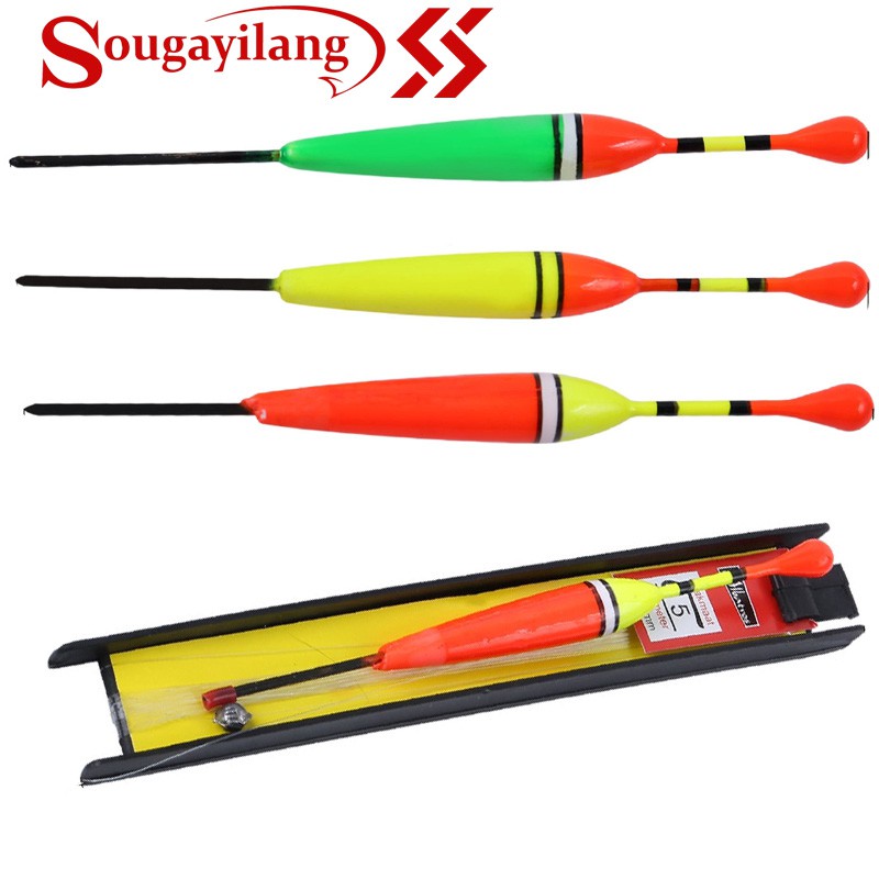 Bộ 3 Phao Câu Cá Sougayilang Cỡ 13.8cm / 5.43in Chuyên Nghiệp