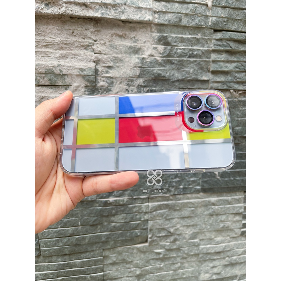 SwitchEasy Artist Mondrian ốp lưng thương hiệu Mỹ hiệu ứng 3D