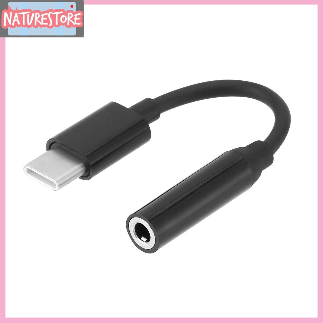 Dây Cáp Chuyển Đổi Âm Thanh Từ Mini Type-C Sang 3.5mm Usb 3.1 Type C Male Sang 3.5 Aux