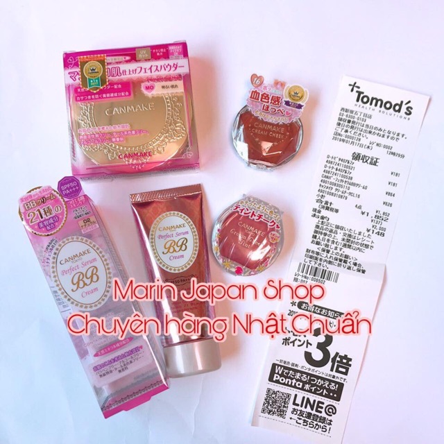 (Bill siêu thị Nhật)Kem nền Perfect Serum BB cream Hãng Canmake Tokyo Nhật Bản | BigBuy360 - bigbuy360.vn
