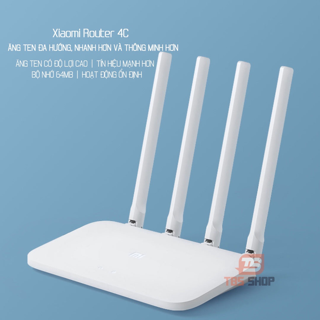 Bộ phát wifi Xiaomi 4c phiên bản Quốc Tế