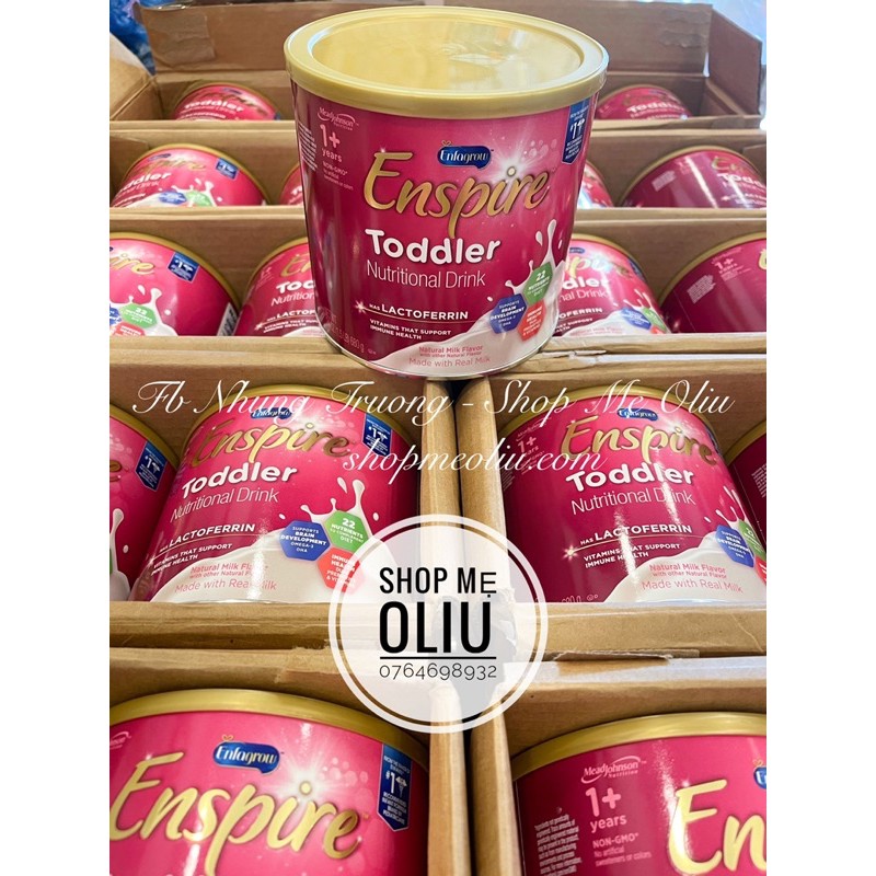 [DATE 11/2023] Sữa Enspire hồng Toddler Nutritional Drink 680g date 2023