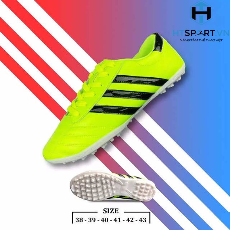 Giày 3 sọc đá bóng nam Ct3 chính hãng Wika bóng đá sân cỏ nhân taọ, chính hãng đế thấp TF