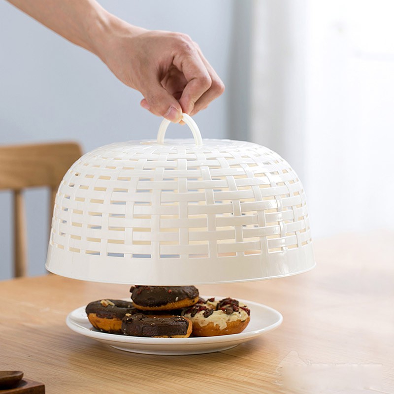 Hoho Đồ Dùng Nhà Bếp Nhựa Bao Đựng Thực Phẩm Lớn Chống Ruồi Bao Hộ Gia Đình Còn Lại Bao Bàn Ăn Bao Bàn Ăn Bao Ăn Vỏ Đĩa