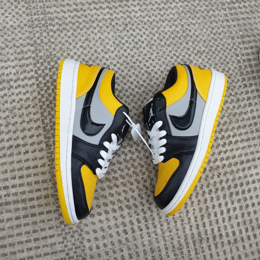 Giày thể thao sneaker Jordan 1 xanh than NAVY cổ cao thấp, Giày JD vàng đen cực chất Full Box | BigBuy360 - bigbuy360.vn