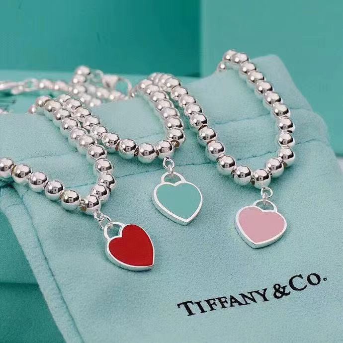 Dây chuyền mặt trái tim mạ bạc S925
