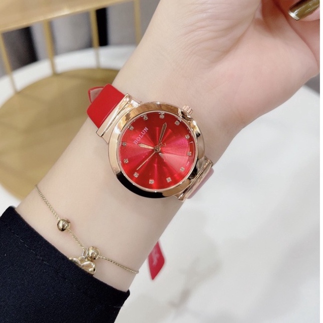 Đồng hồ bolun nữ chanh xã dây da cao cấp [ BH 12 THÁNG ] | BigBuy360 - bigbuy360.vn