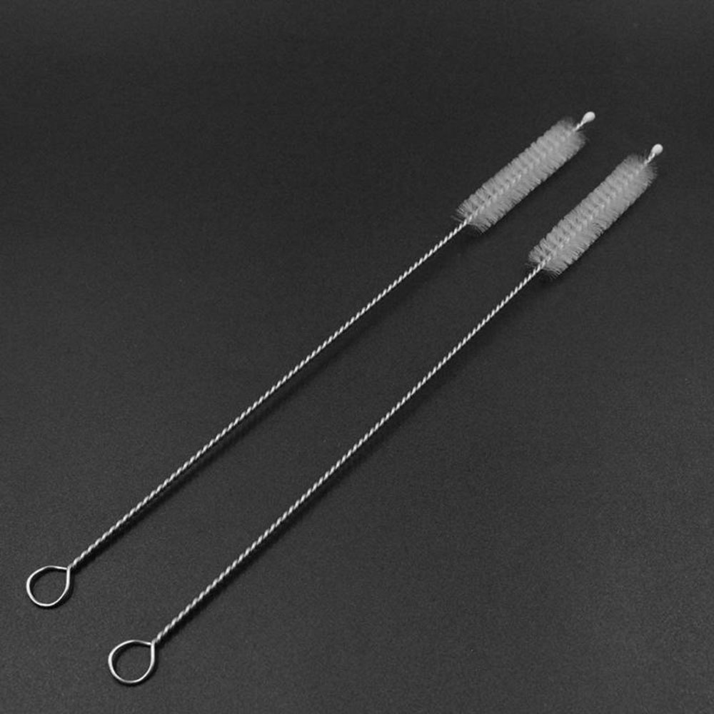 Que Cọ Rửa Ống Hút 17cm thép không rỉ que cọ rửa vệ sinh ống hút cao cấp