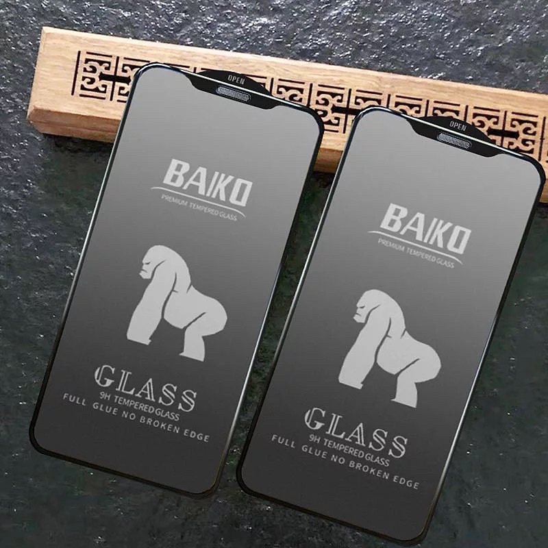 Kính cường lực chống nhìn trộm chống bám bụi siêu bền Baiko Kingkong cho các dòng iphone
