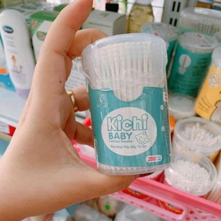 Tăm bông kháng khuẩn kichi 200 chiếc