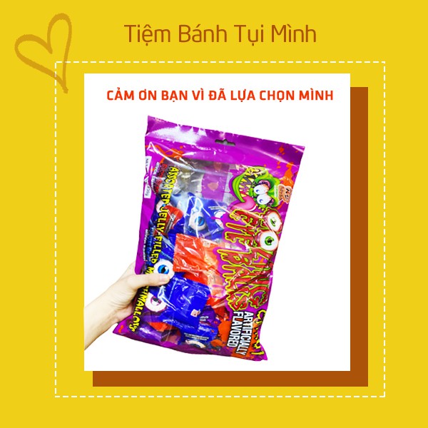 Kẹo masmallow con mắt Halloween 230 gram