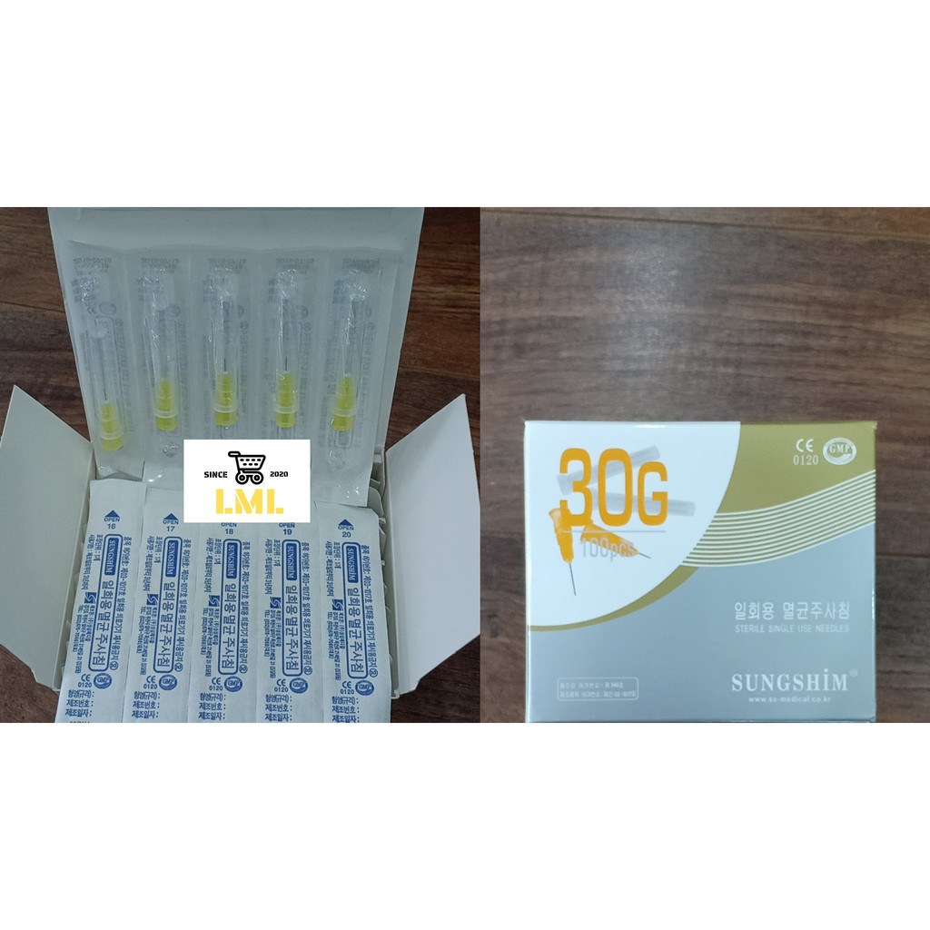 Đầu kim meso nano 34G nanoneedle siêu mỏng & nhỏ chuyên dùng tiêm tinh chất 4mm