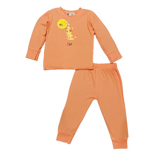 Bộ dài tay cho bé trai bé gái chất tăm Hàn cho giãn 4 chiều, mặc mềm nhẹ, thoải mái Xu Xu Kids size từ 8 đến 18kg