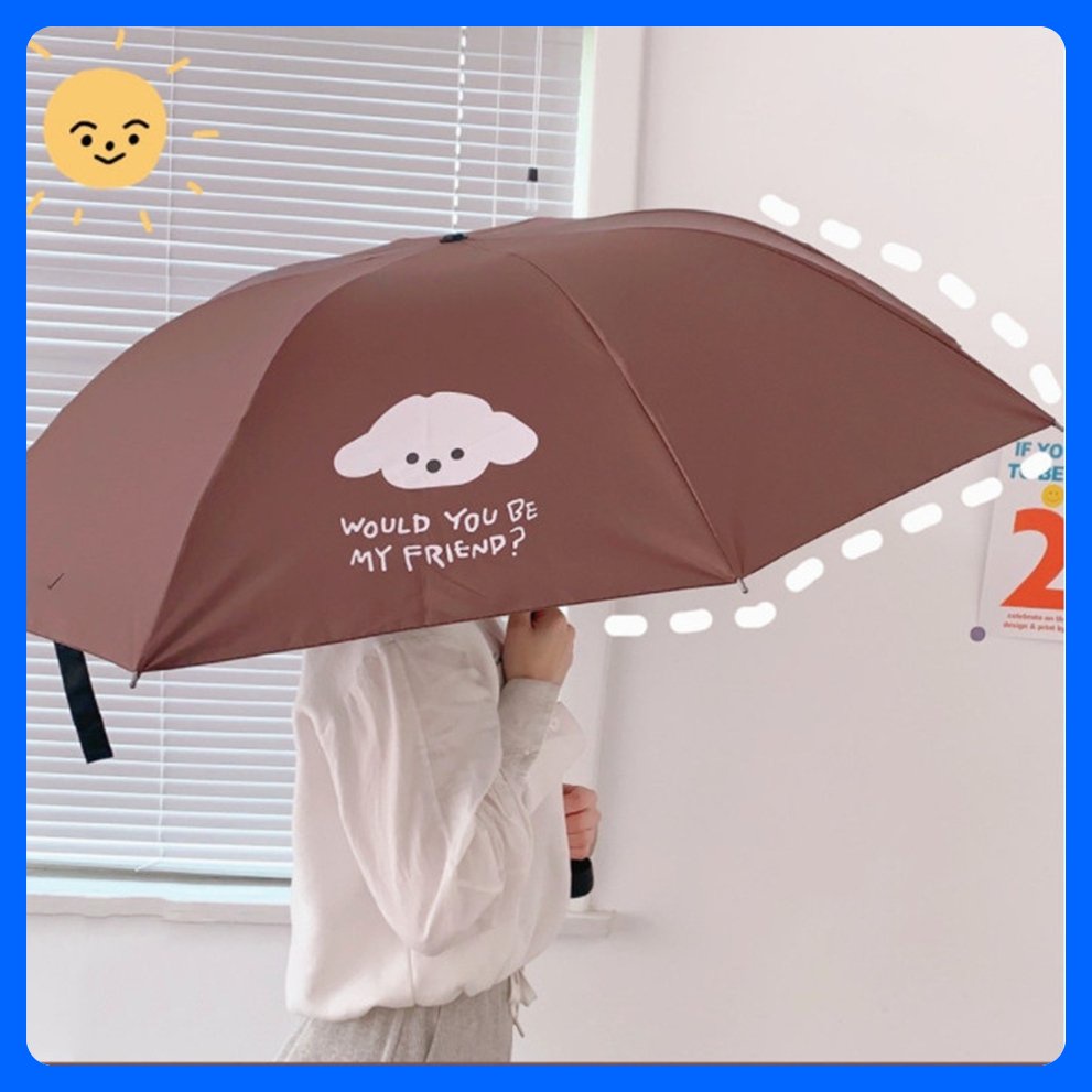 Ô dù xinh xắn gấu thỏ siêu cute giá rẻ quà tặng ý nghĩa