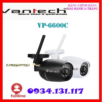 Camera IP hồng ngoại không dây 2.0 Megapixel VANTECH VP-6600C