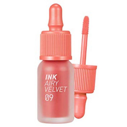 Son kem lì Peripera Ink Airy Velvet Tint No.09 100Point Coral (Màu cam mọng)