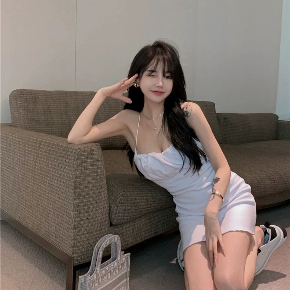 COZOKC COZOK Đầm Sát Nách Thời Trang Retro Quyến Rũ Cho Nữ