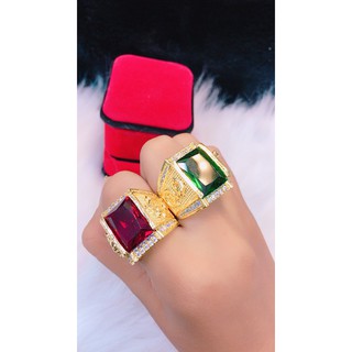 NHẪN NAM MẶT VUÔNG QUYỀN LỰC