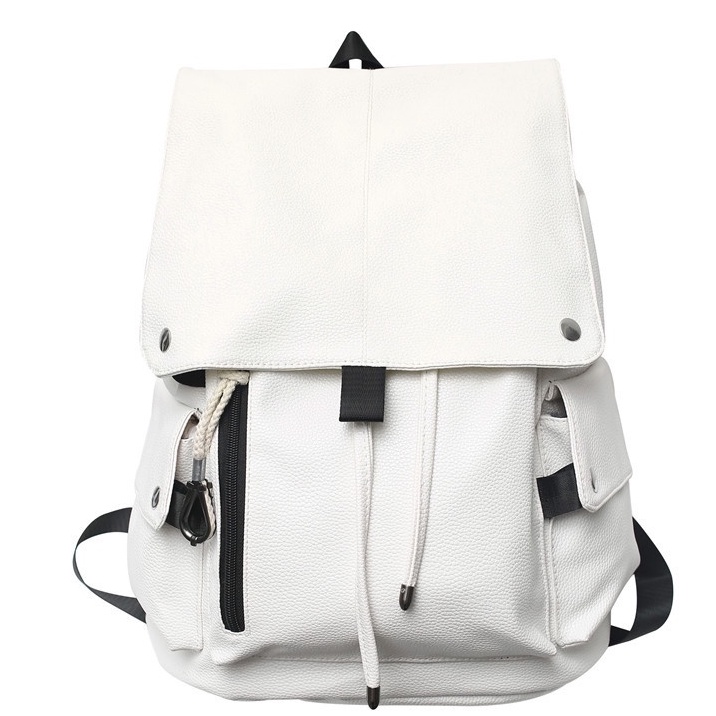 Balo Da PU Đi Học Cỡ Lớn, Balo Nam Và Nữ Phong Cách Thời Trang Cao Cấp LUXYL 2022 BL015