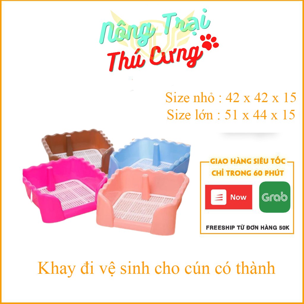 Khay vệ sinh cho chó