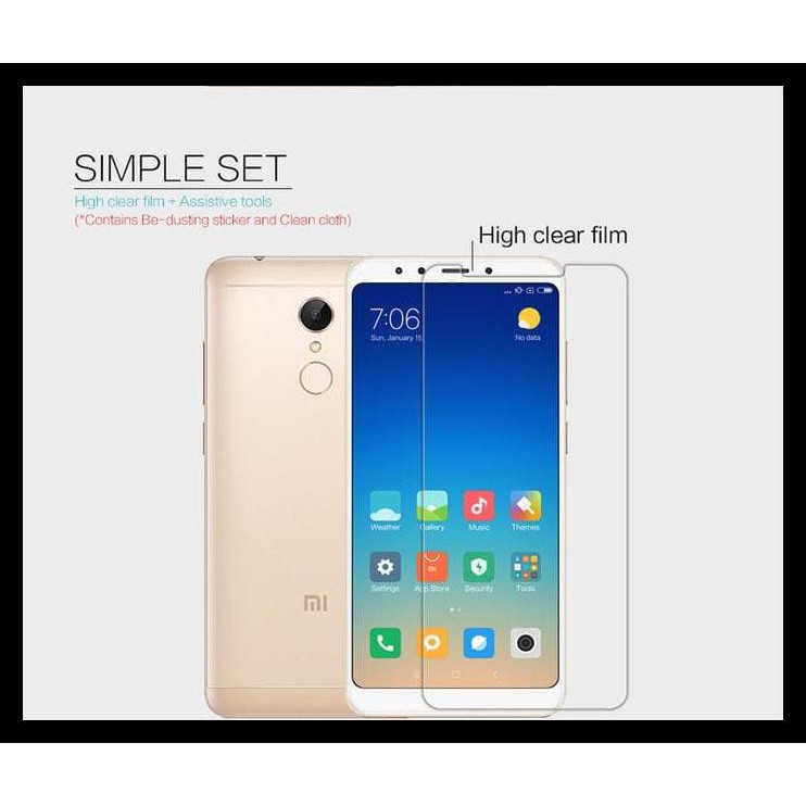 Miếng Dán Bảo Vệ Màn Hình Nillkin Đơn Giản Cho Xiaomi Redmi 5 Plus Mã 832