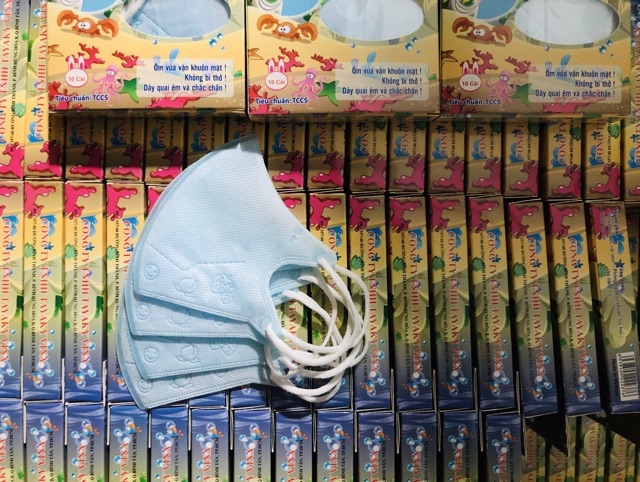 Khẩu trang em bé Gogofa 4 lớp | BigBuy360 - bigbuy360.vn