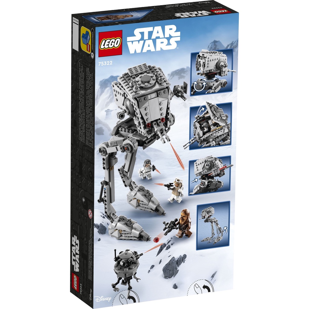 LEGO Star Wars 75322 Cỗ máy chiến đấu Hoth AT-ST