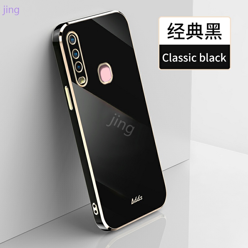 Ốp lưng Vivo Y21 Y20 Y11 Y33S V20 V21 Y50 Y30 Y91C U10 Y12A Y12S S1 Pro V11 V11i Y15 Y17 Y12 case Vỏ điện thoại mạ điện sang trọng thời trang chất lượng cao
