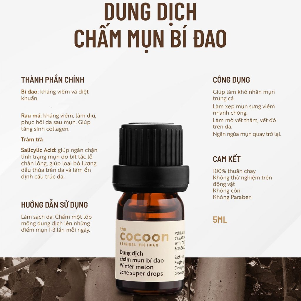 Dung Dịch Bí Đao Cocoon (5ml)